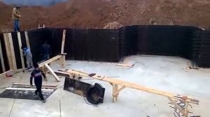 Монтаж опалубки из фанеры