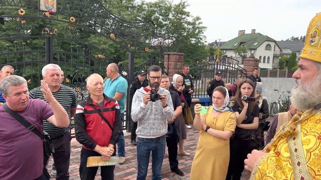 Захоплення! Незаконна спроба перевести в ПЦУ собор УПЦ в м.Нетішині! Віримо вистоїмо ! 17.06.23 смотреть онлайн
