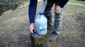 Пропан против кротов не помог. Перехожу на карбид.