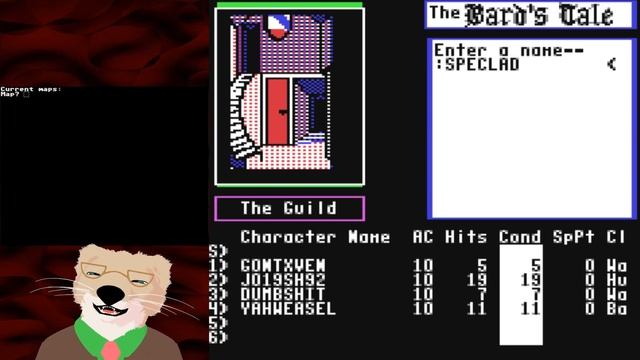 The Bard's Tale (C64) Part 1 — There is only death here смотреть онлайн