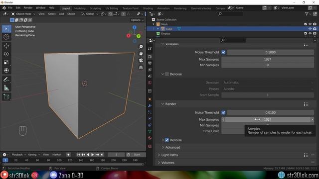 Nuevo Sistema de Sampling Explicado en Blender 3.2 - Consejos Rápidos смотреть онлайн
