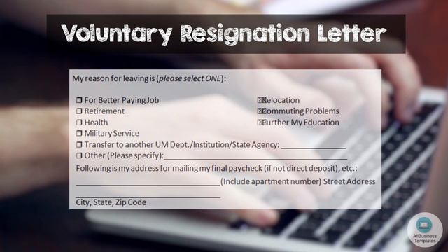 Voluntary Resignation letter #resignationletter #howtowrite смотреть онлайн