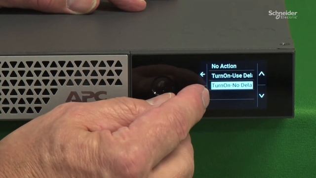 APC Smart-UPS Ultra 3kW - How to turn UPS output on or off using display menu смотреть онлайн