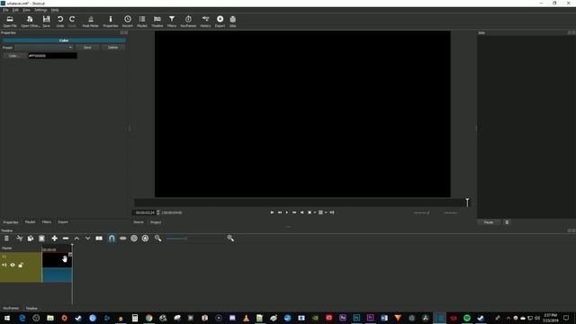 How to Add Black Screen in Shotcut (Fast Tutorial) смотреть онлайн