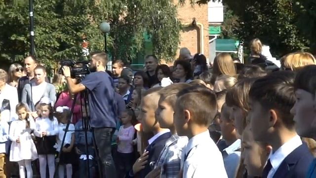 2017.09.09 Первый звонок в школе "Юный европеец" (часть 1) смотреть онлайн