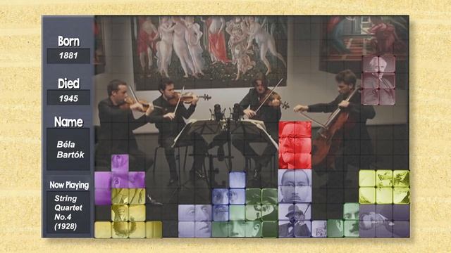 A Brief History of 20th Century Classical Music (Tetris-style) смотреть онлайн