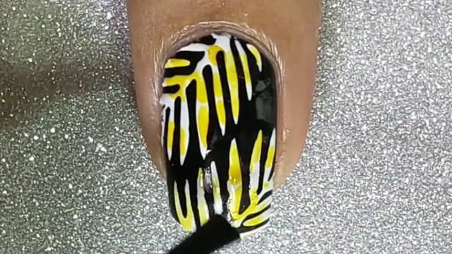 DIY Palm Leaves Nails ||Nail Vinyls/Stencils|| смотреть онлайн