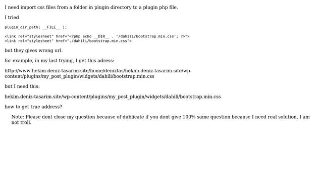 Wordpress: Plugin path comes wrongly смотреть онлайн