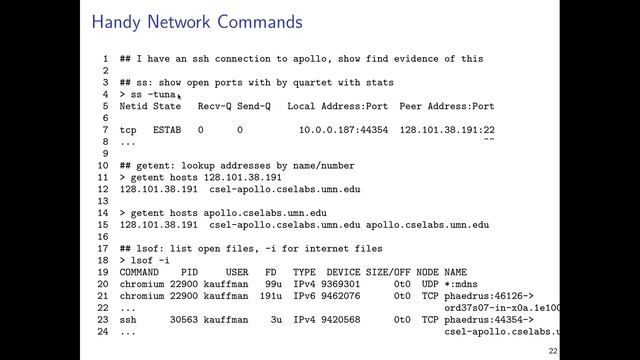 UMN CSCI 4061 14 Sockets Part2 смотреть онлайн