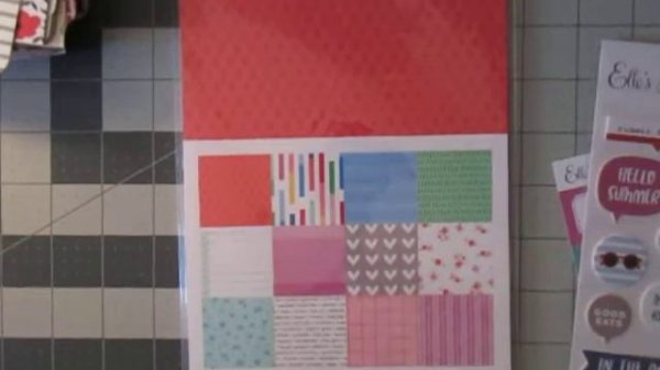 April Scrapbooking Haul Part 3: Elle's Studio and Dollar Tree
