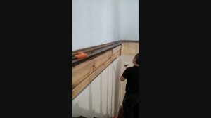 Отделка проёма лестницы