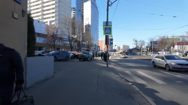 Moscow walk, PIK/Sokolnichesky Val 1, Three stations, Residential complex MOD смотреть онлайн