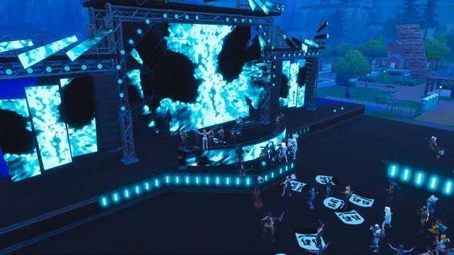 Marshmello's Concert in Pleasant Park. Концерт Маршмеллоу в Приятном Парке. Fortnite. смотреть онлайн