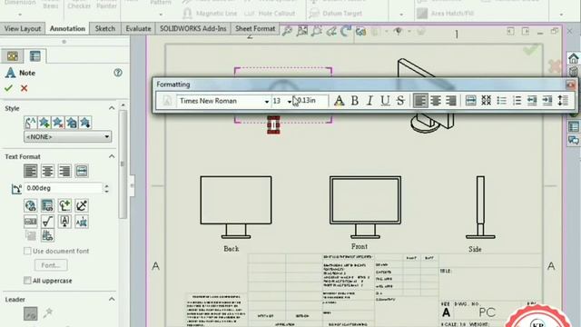 Solidworks drawing tutorial | Solidworks training | Create Drawing in Solidworks смотреть онлайн