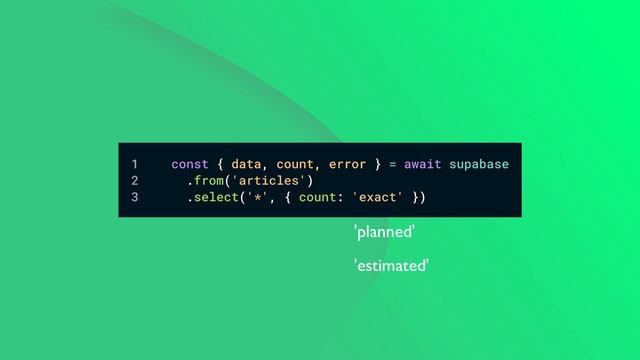 count - SupabaseTips смотреть онлайн