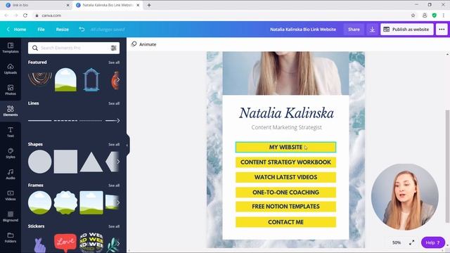 How to Create a Link in Bio for FREE // How to Add Multiple Instagram Links in Bio смотреть онлайн