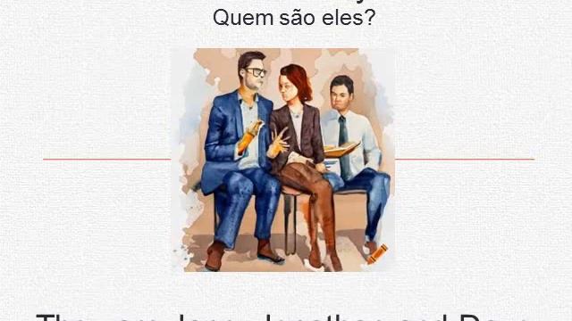 Curso de inglês- Lição 22- história com perguntas 1 (PRESENT CONTINUOUS) смотреть онлайн