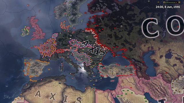 HOI4 Timelapse - AI Only - France and Poland join the Axis смотреть онлайн