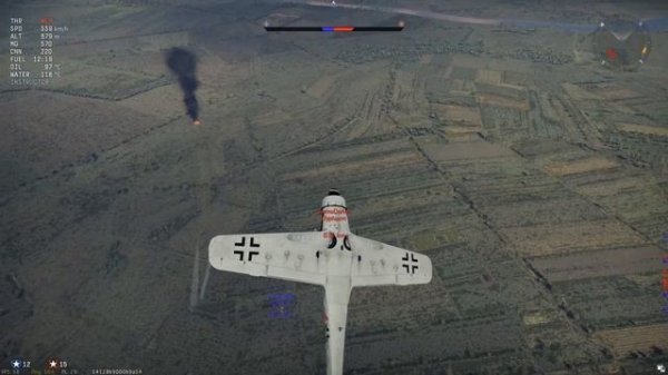 Fw 190 D-9 Kill Montage-War Thunder