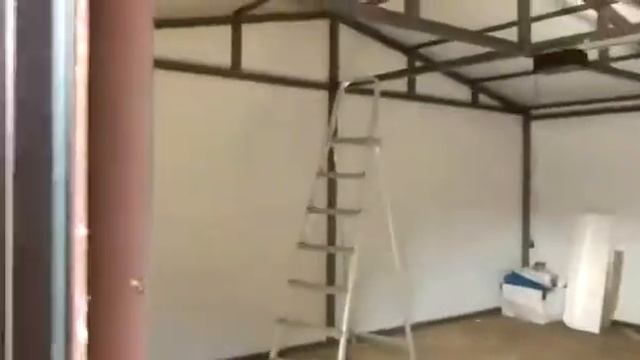 Гараж из сэндвич панелей под ключ смотреть онлайн