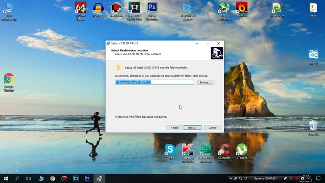 Как скачать и установить CPU-Z Программа для отображения тех. характеристик пк.