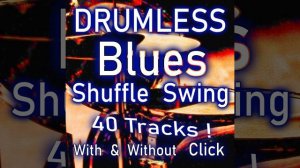 4/4 130 bpm | Drumless Blues Backing track (No Click)
