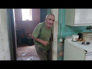 Поздравили деда Матвея с праздником!!!!