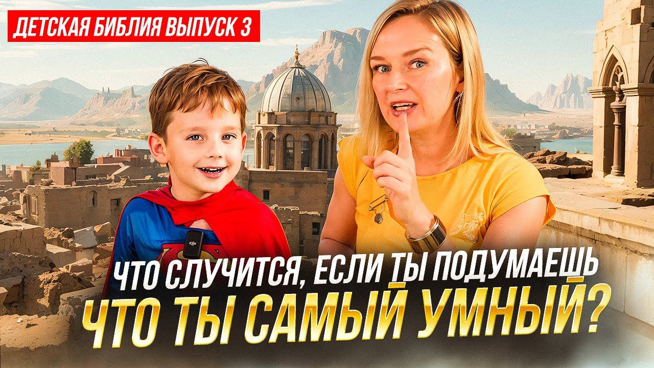 Что случится, если ты подумаешь что ты самый умный? Детская Библия выпуск 3. смотреть онлайн