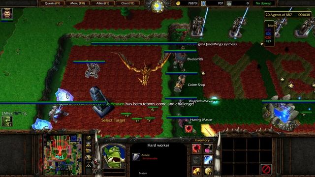 Warcraft 3 : Brave Hero Defence 3.67 смотреть онлайн