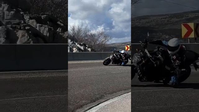 Yamaha FZ6 knee down Croatia смотреть онлайн