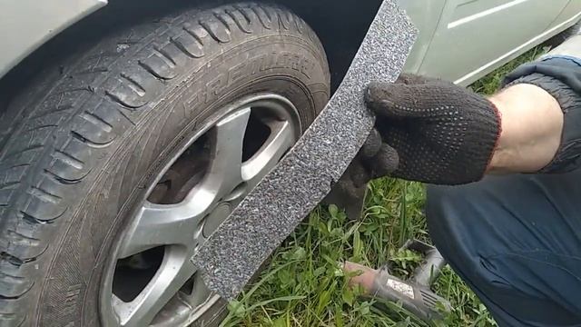 дорабатываем локеры (подкрылки) на Ладе Гранте смотреть онлайн