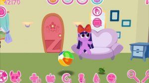 Карманная пони3 Обновление игры. Поняшки раговаривают в мультик игре для детей Май литл пони