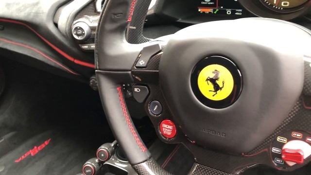 2019 Ferrari 488 Pista - Rosso Corsa - Walkaround & Interior | Romans International [4K] смотреть онлайн