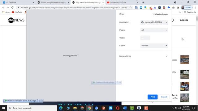how to Print Website and Save as PDF in Chrome Computer. смотреть онлайн