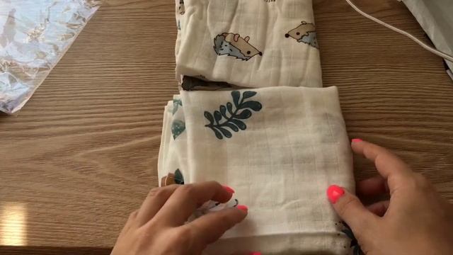 Пелёнки Aliexpress. Распаковка Алиэкспресс. смотреть онлайн