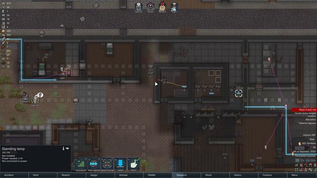 Rimworld Zombie Survival | Trapped in a Zombie Infested city - Solo Challenge | EP12 смотреть онлайн