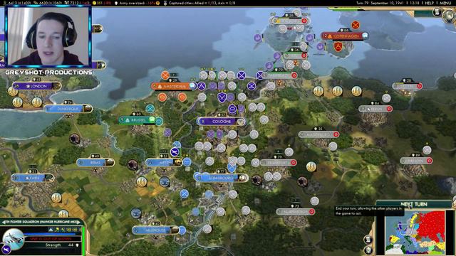 Breaking the Seigfried Line - Civilization V RED World War 2 Mod - Part 7 (Walkthrough/Playthrough) смотреть онлайн