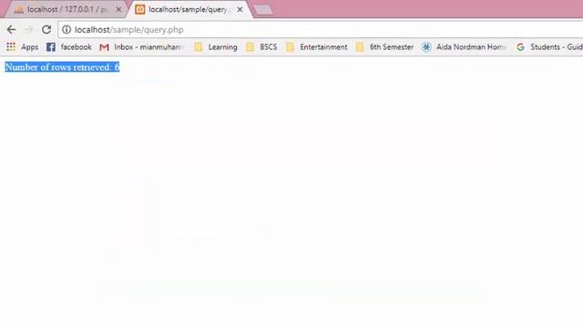 Retrieving Data From MySQL Database using PHP смотреть онлайн