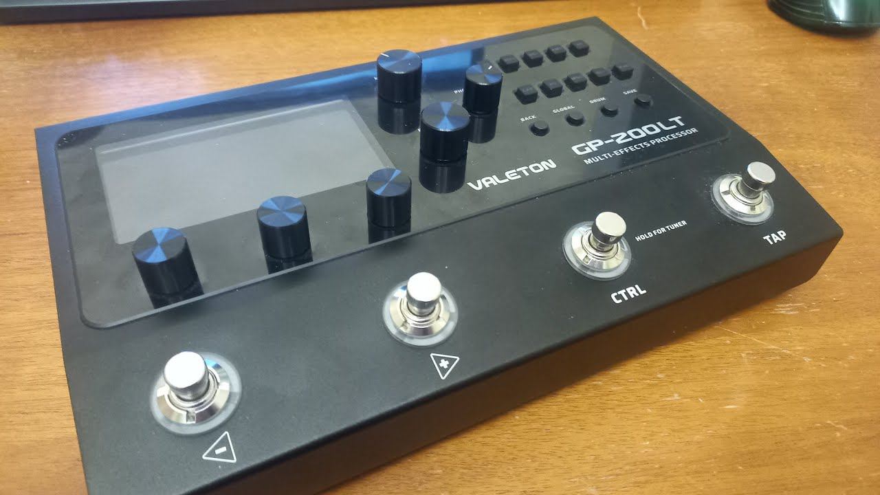 Обзор моего звука на процессоре Valeton + тест звука