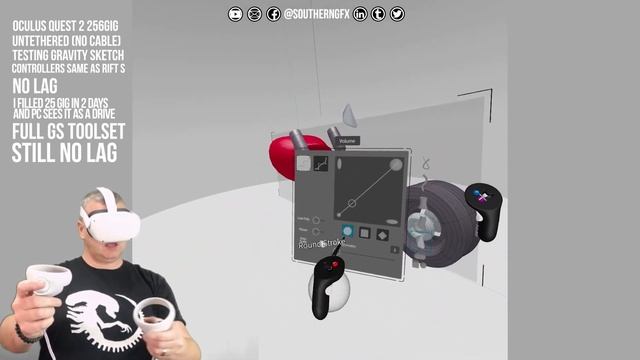 Gravity Sketch with oculus quest 2 NEW HEADSET RELEASED TODAY смотреть онлайн