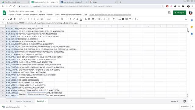 Google Sheets Importer Un Fichier EXCEL | Convertir Un CSV En Tableau Lisible | EP4 смотреть онлайн
