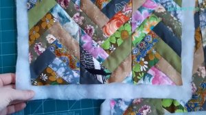 Сумка из лоскутков/ Лоскутное шитье/ Пэчворк