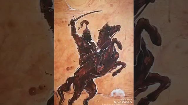 Стих Тюрк и море. Читает Динмухамед Табылды, тематическая видео выставка картин Алибек Койлакаев смотреть онлайн