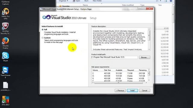 How to install Microsoft Visual Studio 2010 in Windows 7 смотреть онлайн