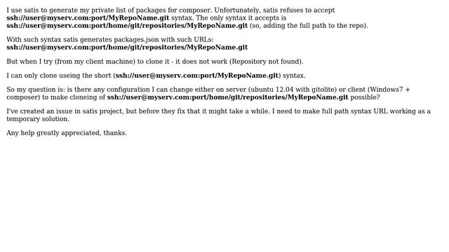 DevOps & SysAdmins: Is it possible Cloneing git over SSH with full path to the repo? смотреть онлайн
