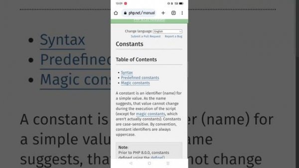 Php - constants uses #php #shortsfeed #shortsvideo #shortvideo #constants #phpintamil