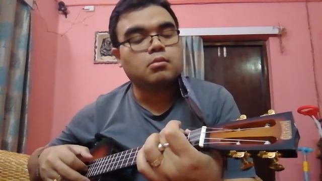 Baritone ukulele jamming смотреть онлайн