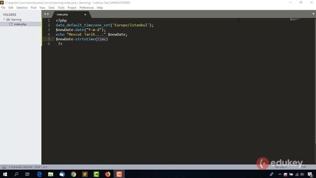 PHP Tarihe Gün Ekleme Tarihten Gün Çıkarma смотреть онлайн