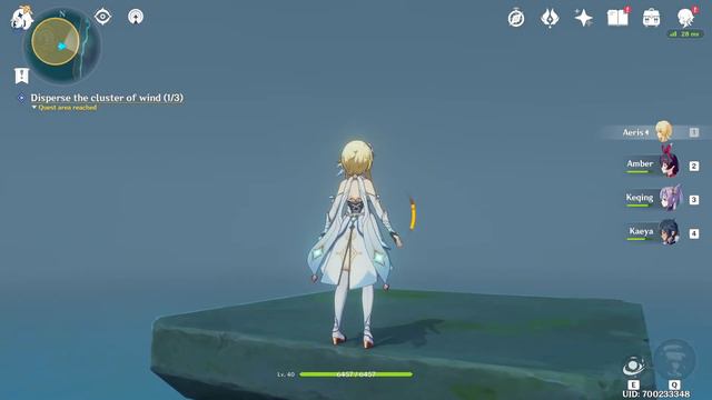 How to "Disperse the cluster of wind" in Time and the Wind Quest - Genshin Impact смотреть онлайн