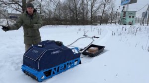 Завидно? За эти деньги аналогов нет!!! Мотобуксировщик Нева МС6-ZS  чехол в комплекте